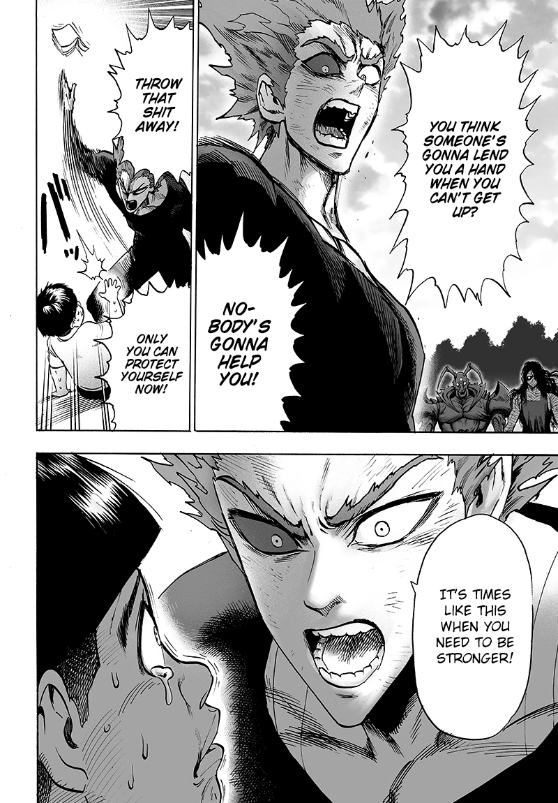 One Punch Man Manga Chapter 88 page 9 - Limiter scene