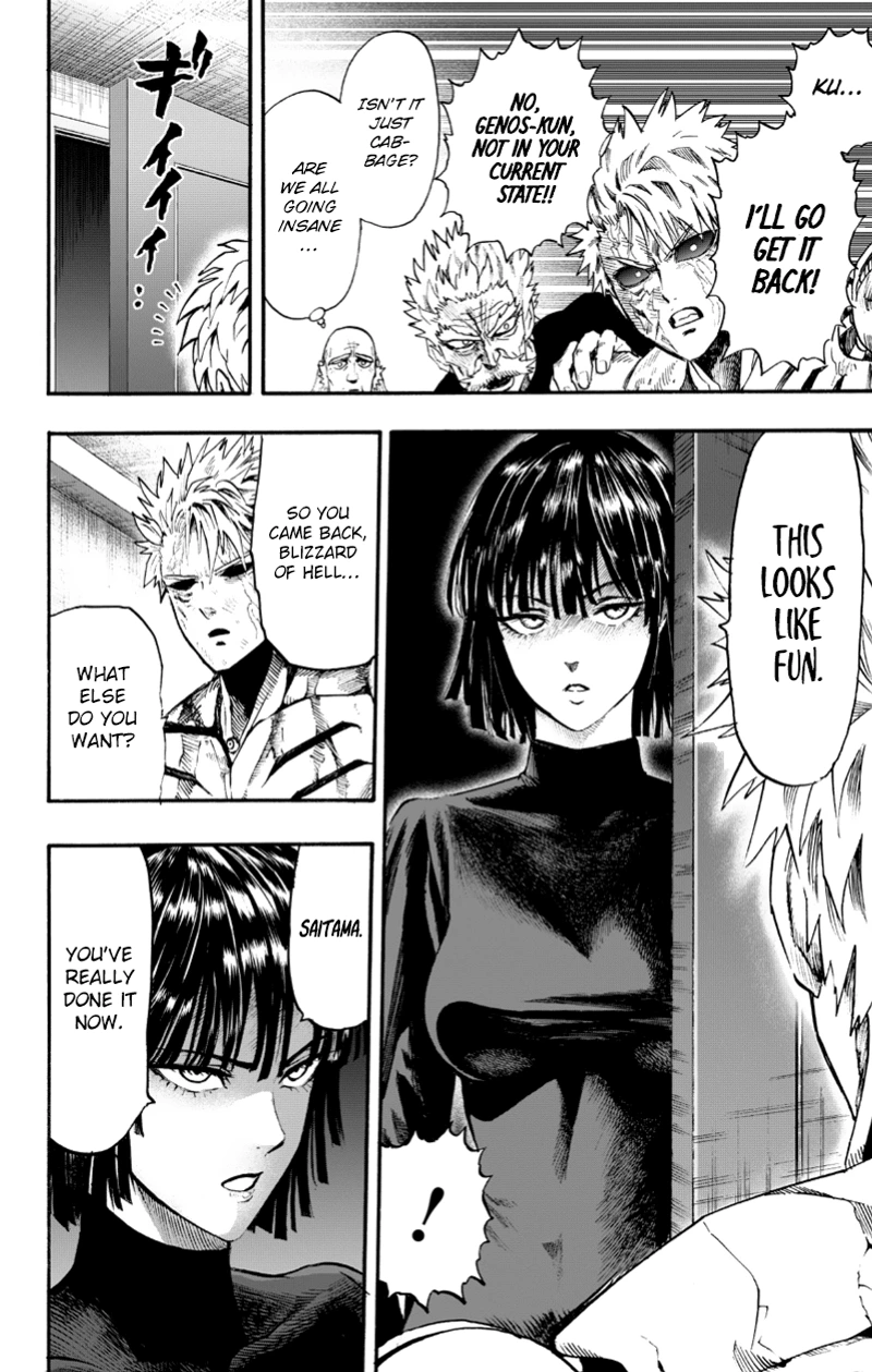 One Punch Man Manga Chapter 89 page 11 - Hotpot scene