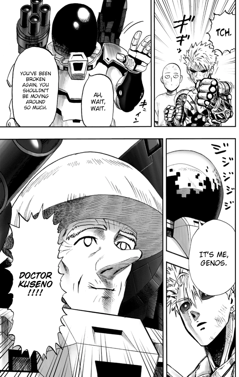 One Punch Man Manga Chapter 89 page 19 - Hotpot scene