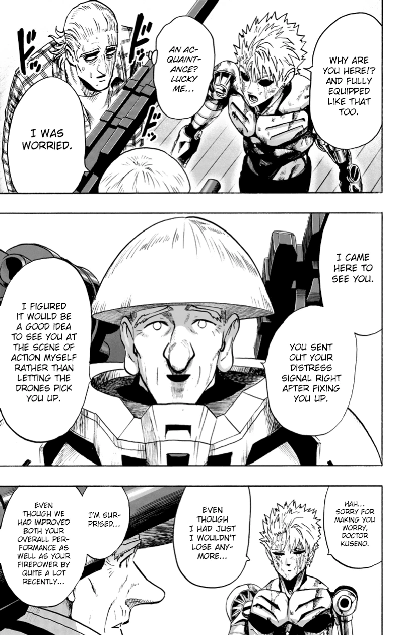 One Punch Man Manga Chapter 89 page 20 - Hotpot scene