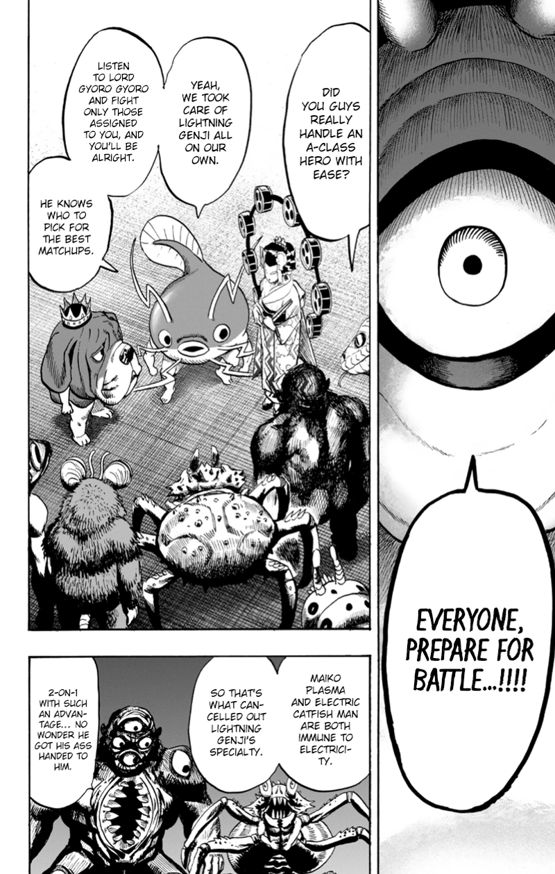 One Punch Man Manga Chapter 89 page 33 - Hotpot scene