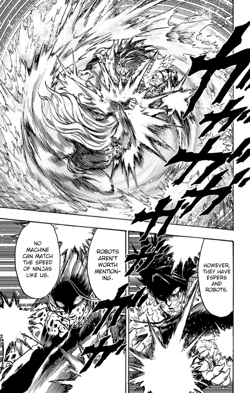 One Punch Man Manga Chapter 89 page 44 - Hotpot scene