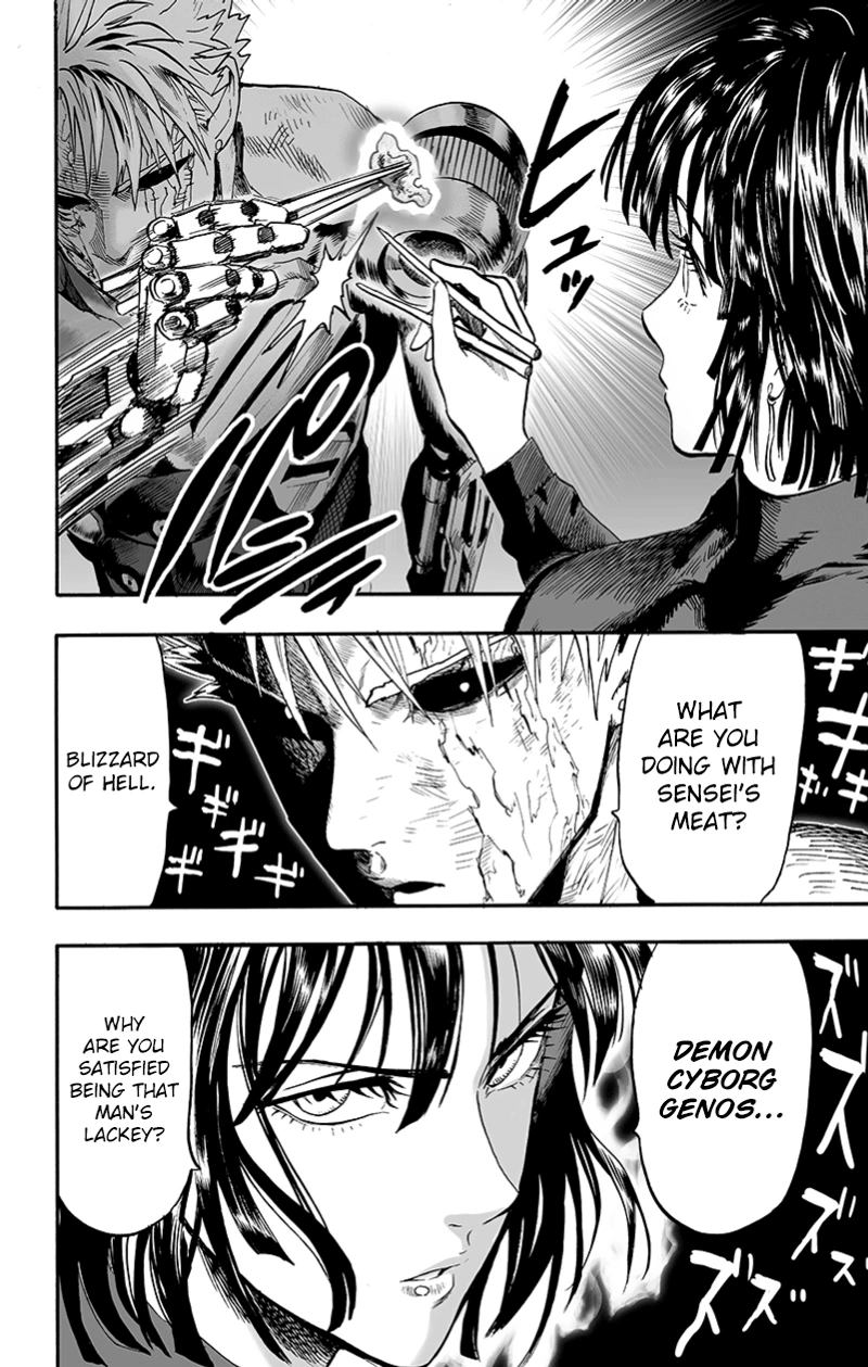 One Punch Man Manga Chapter 89 page 94 - Hotpot scene