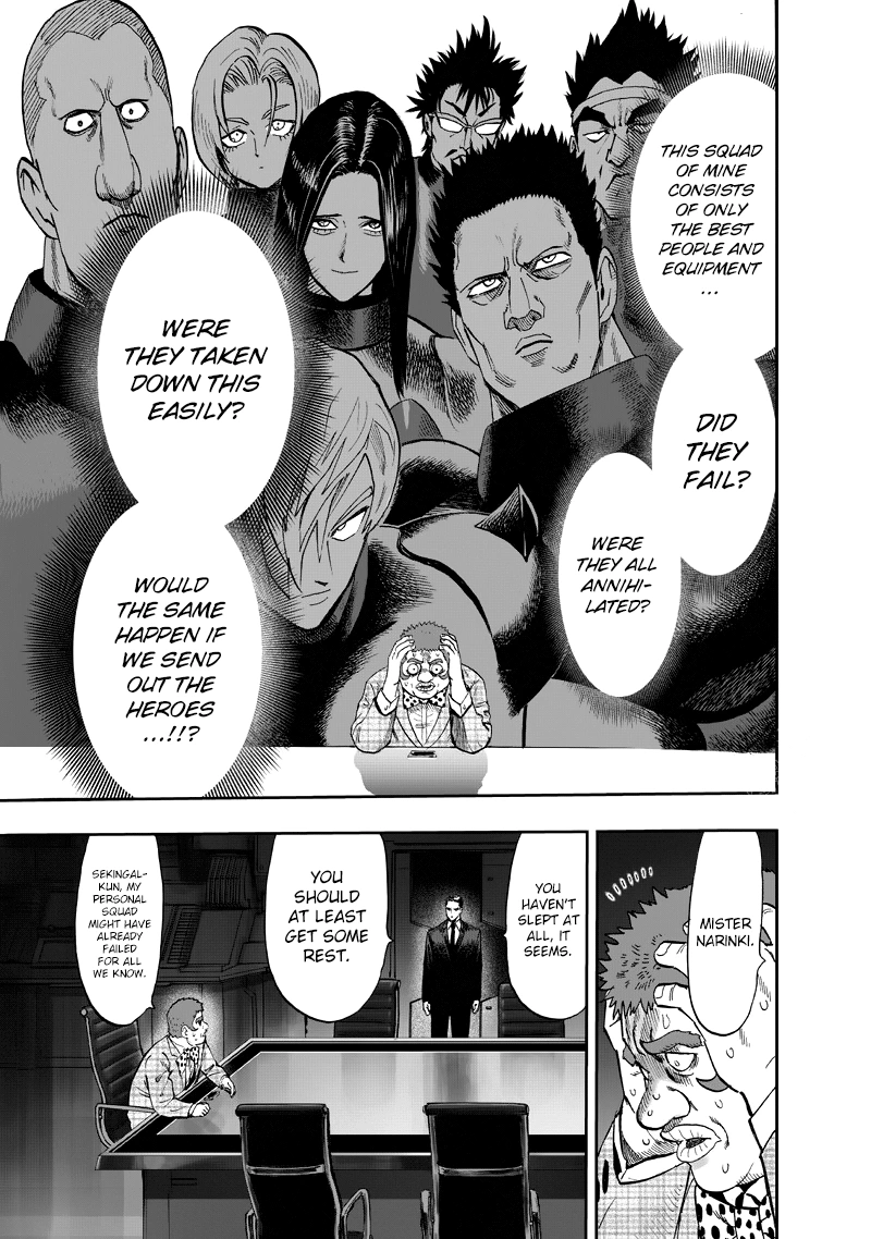One Punch Man Manga Chapter 90 page 14 - Because I'm a Monster scene