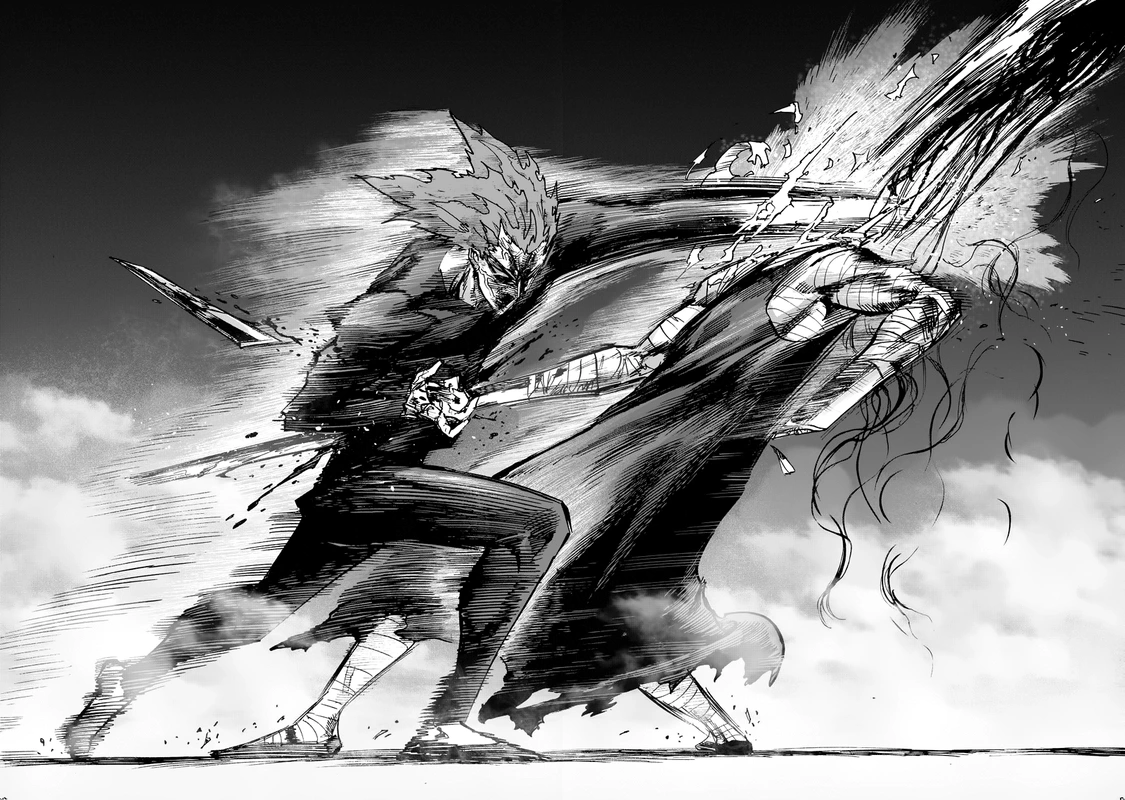 One Punch Man Manga Chapter 90 page 34 - Because I'm a Monster scene