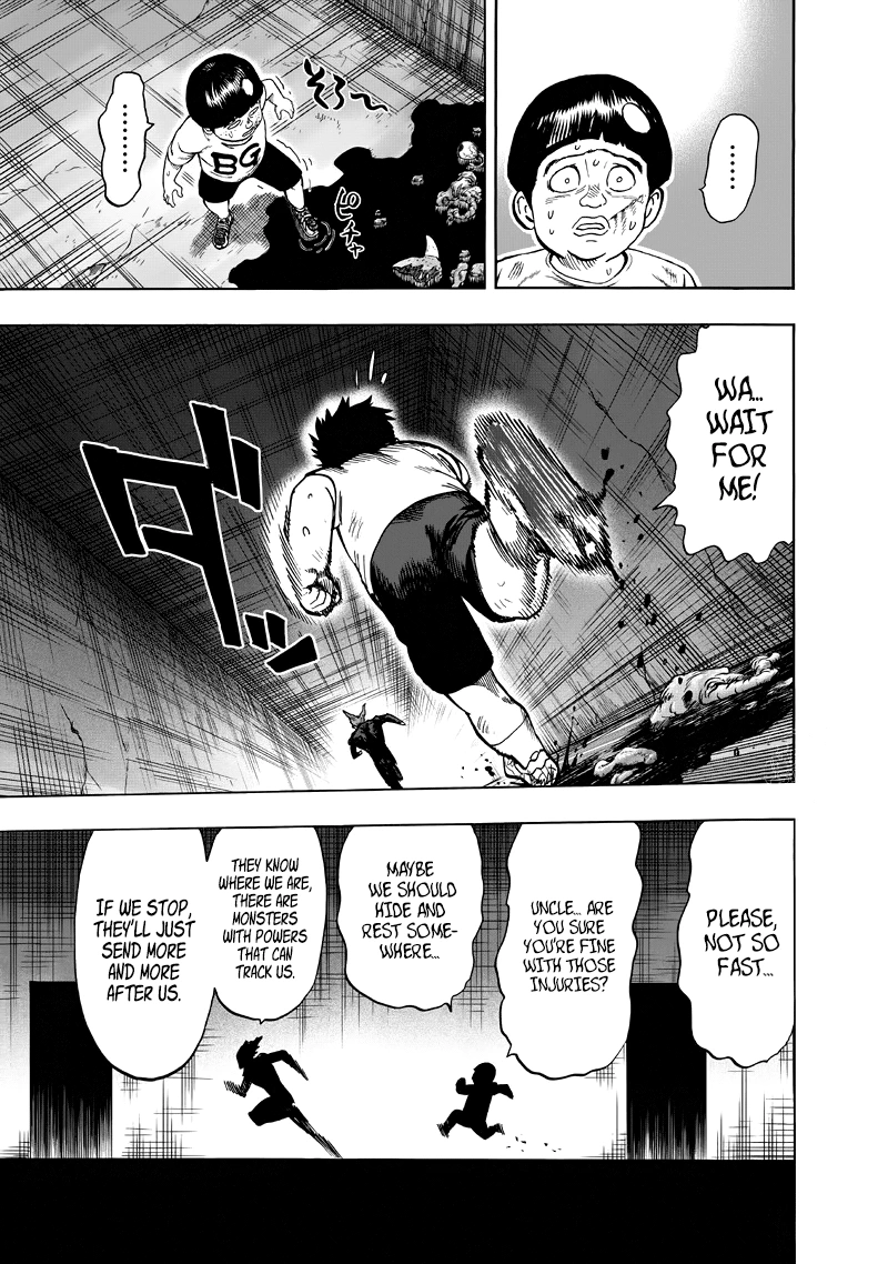 One Punch Man Manga Chapter 90 page 43 - Because I'm a Monster scene