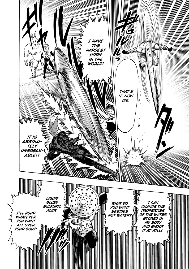 One Punch Man Manga Chapter 91 page 10 - Rover scene