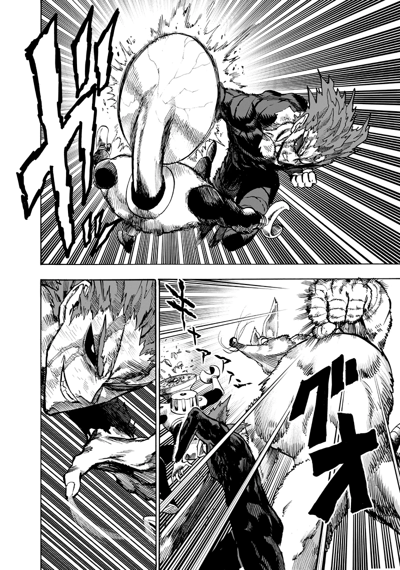One Punch Man Manga Chapter 91 page 14 - Rover scene