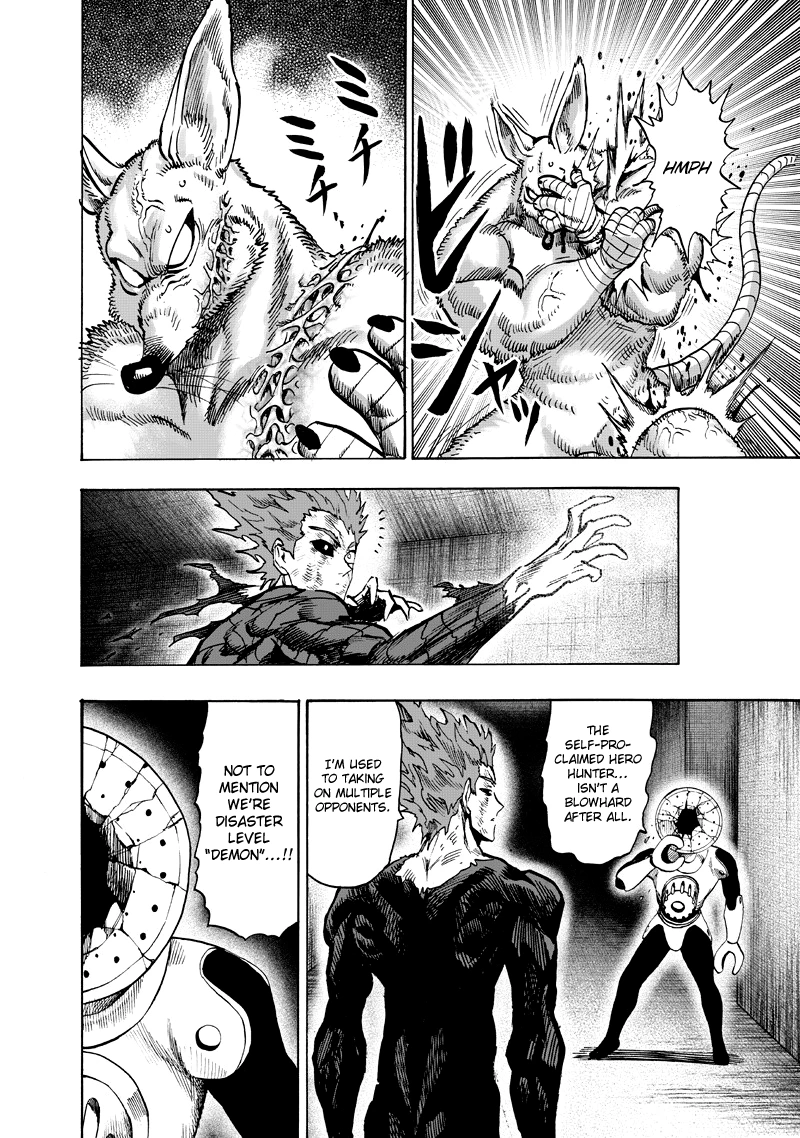 One Punch Man Manga Chapter 91 page 18 - Rover scene
