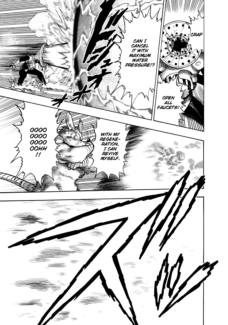 One Punch Man Manga Chapter 91 page 28 - Rover scene