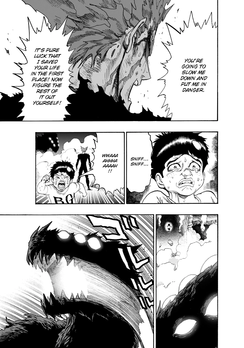 One Punch Man Manga Chapter 91 page 34 - Rover scene