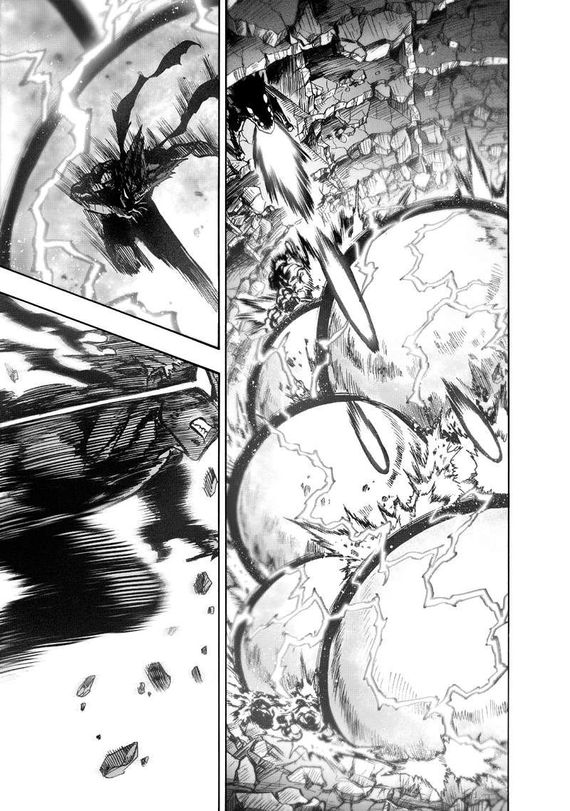 One Punch Man Manga Chapter 91 page 42 - Rover scene