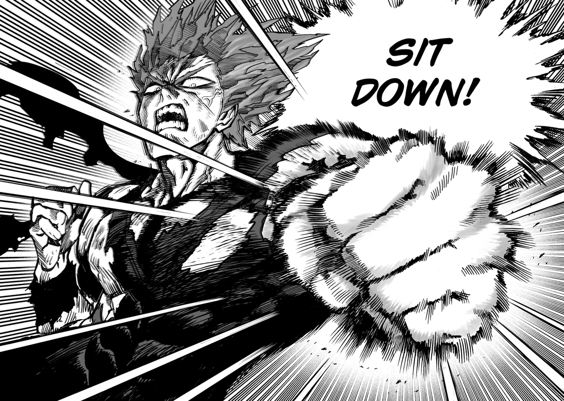 One Punch Man Manga Chapter 91 page 49 - Rover scene