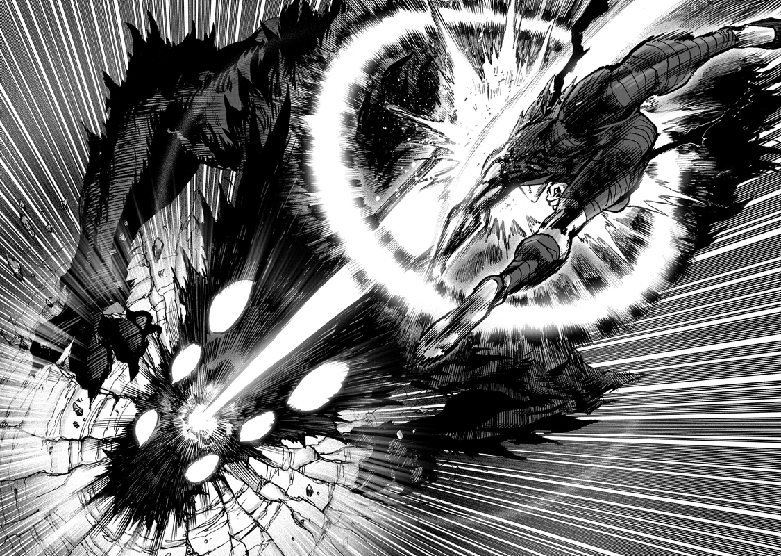 One Punch Man Manga Chapter 91 page 50 - Rover scene