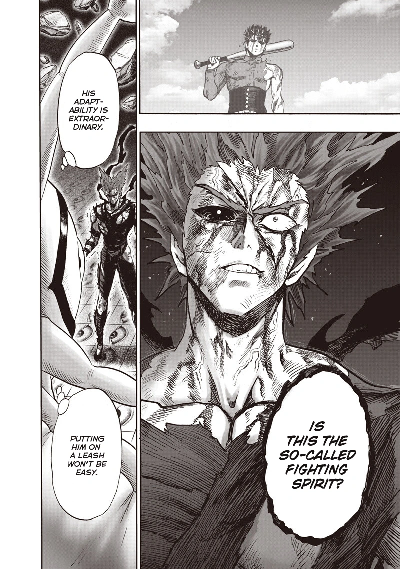 One Punch Man Manga Chapter 92 page 14 - Manhole scene