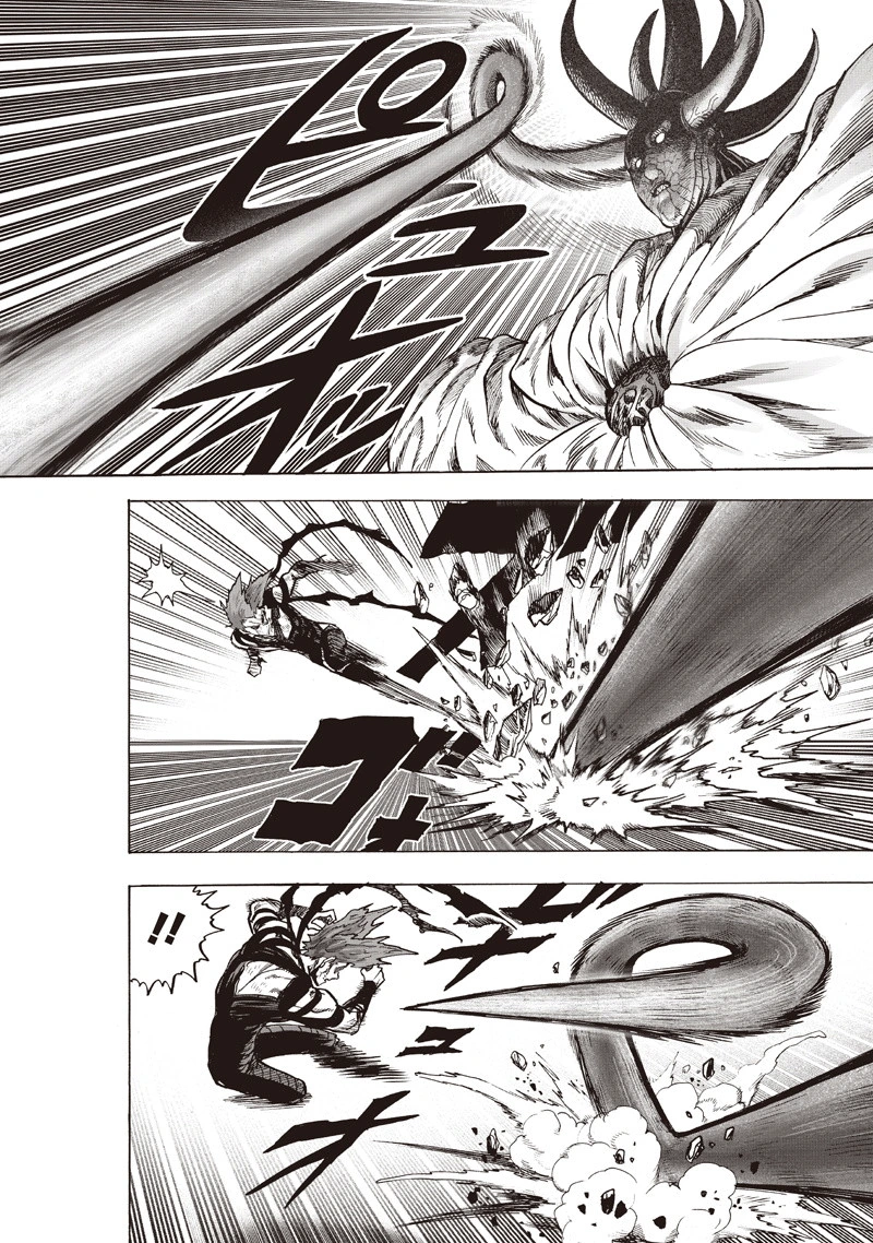 One Punch Man Manga Chapter 92 page 28 - Manhole scene