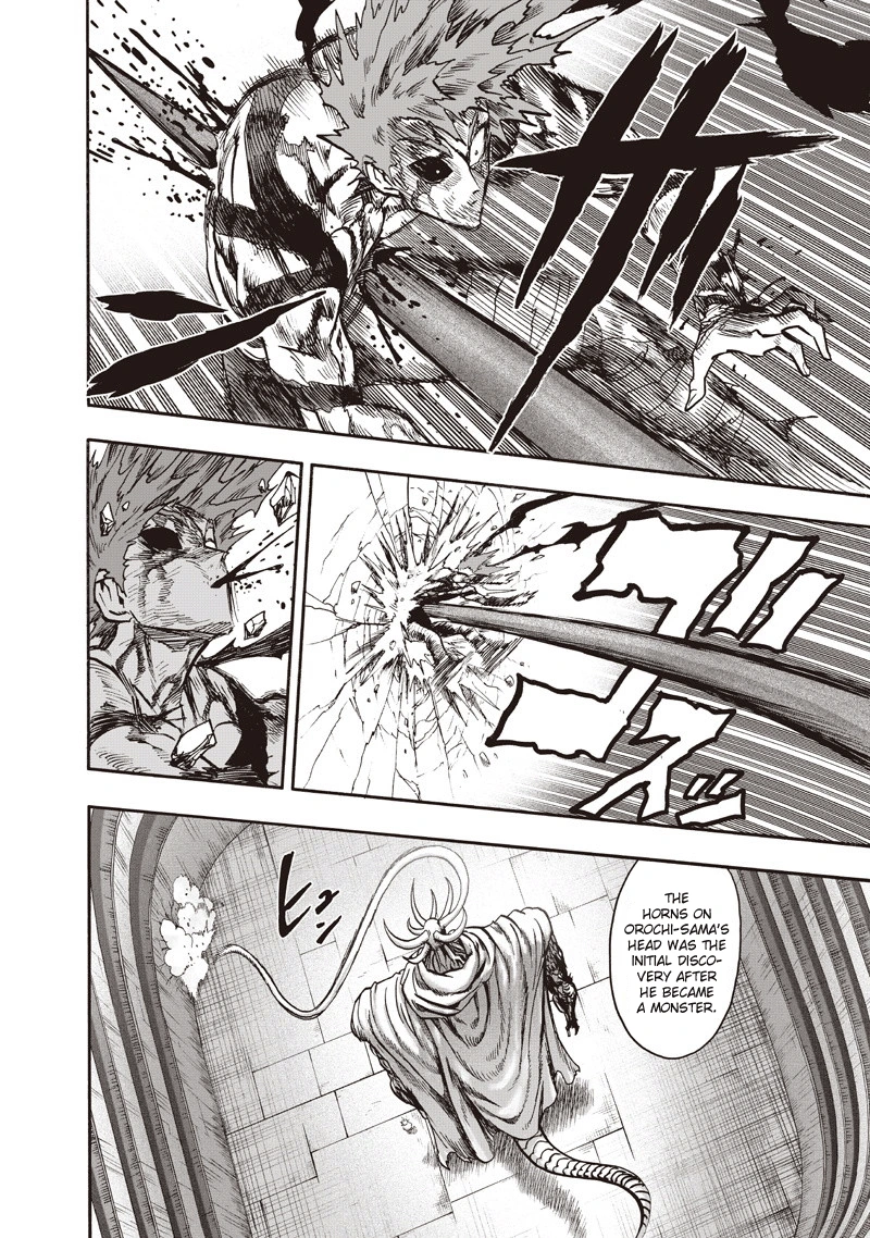 One Punch Man Manga Chapter 92 page 29 - Manhole scene