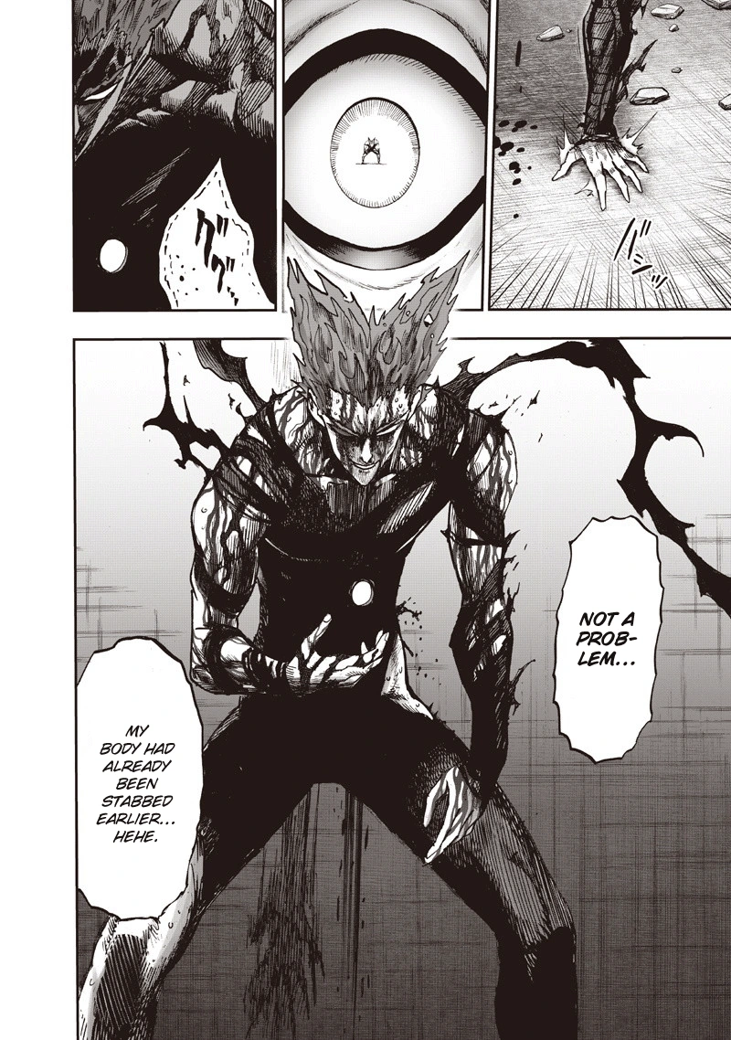 One Punch Man Manga Chapter 92 page 31 - Manhole scene