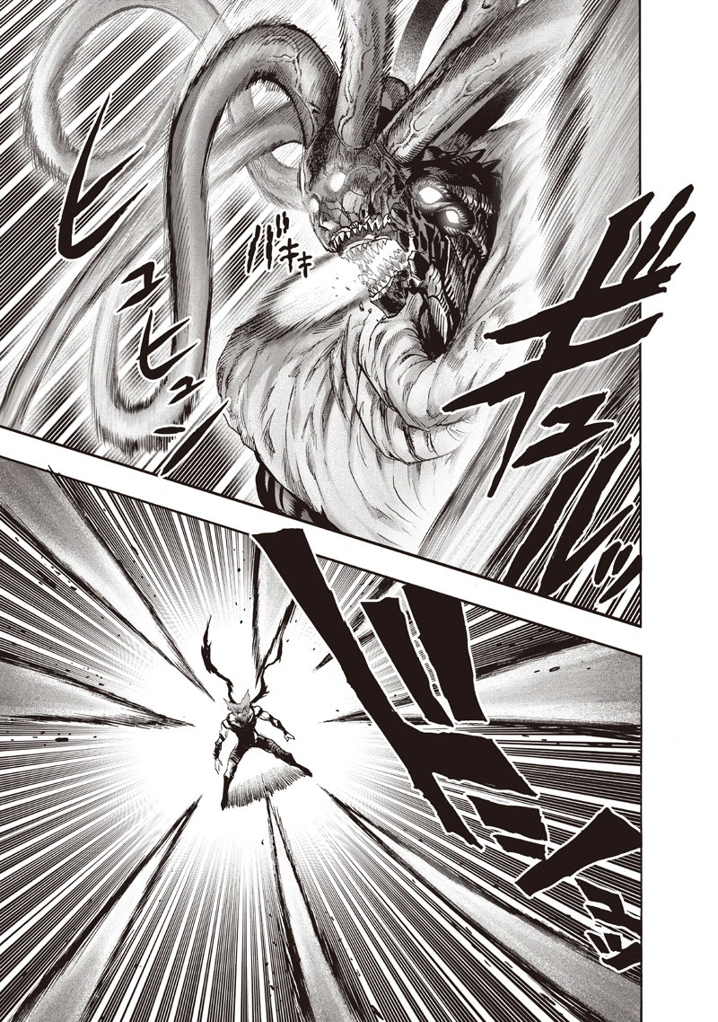 One Punch Man Manga Chapter 92 page 32 - Manhole scene