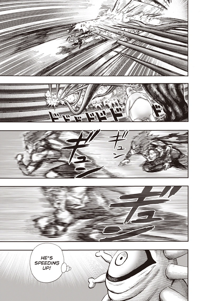 One Punch Man Manga Chapter 92 page 36 - Manhole scene