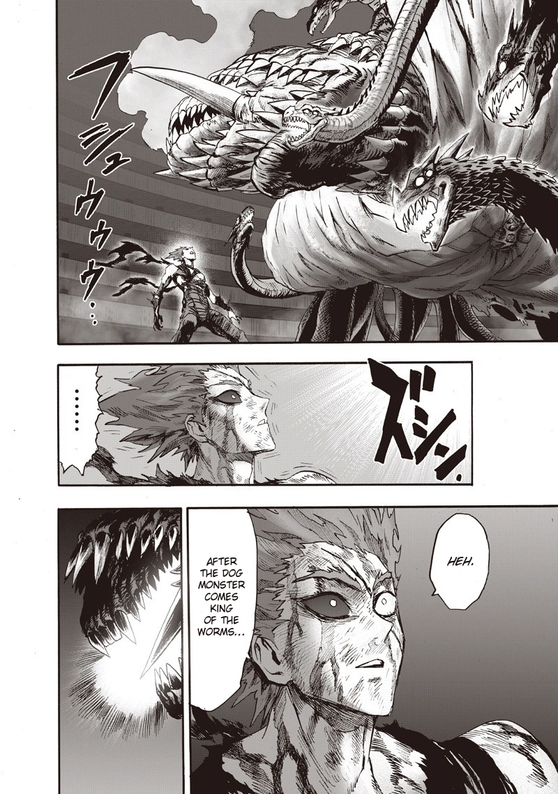 One Punch Man Manga Chapter 92 page 44 - Manhole scene
