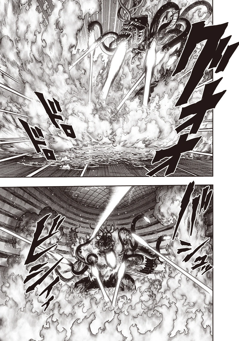 One Punch Man Manga Chapter 92 page 48 - Manhole scene