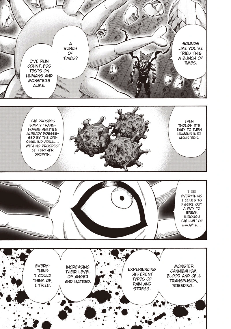One Punch Man Manga Chapter 92 page 5 - Manhole scene
