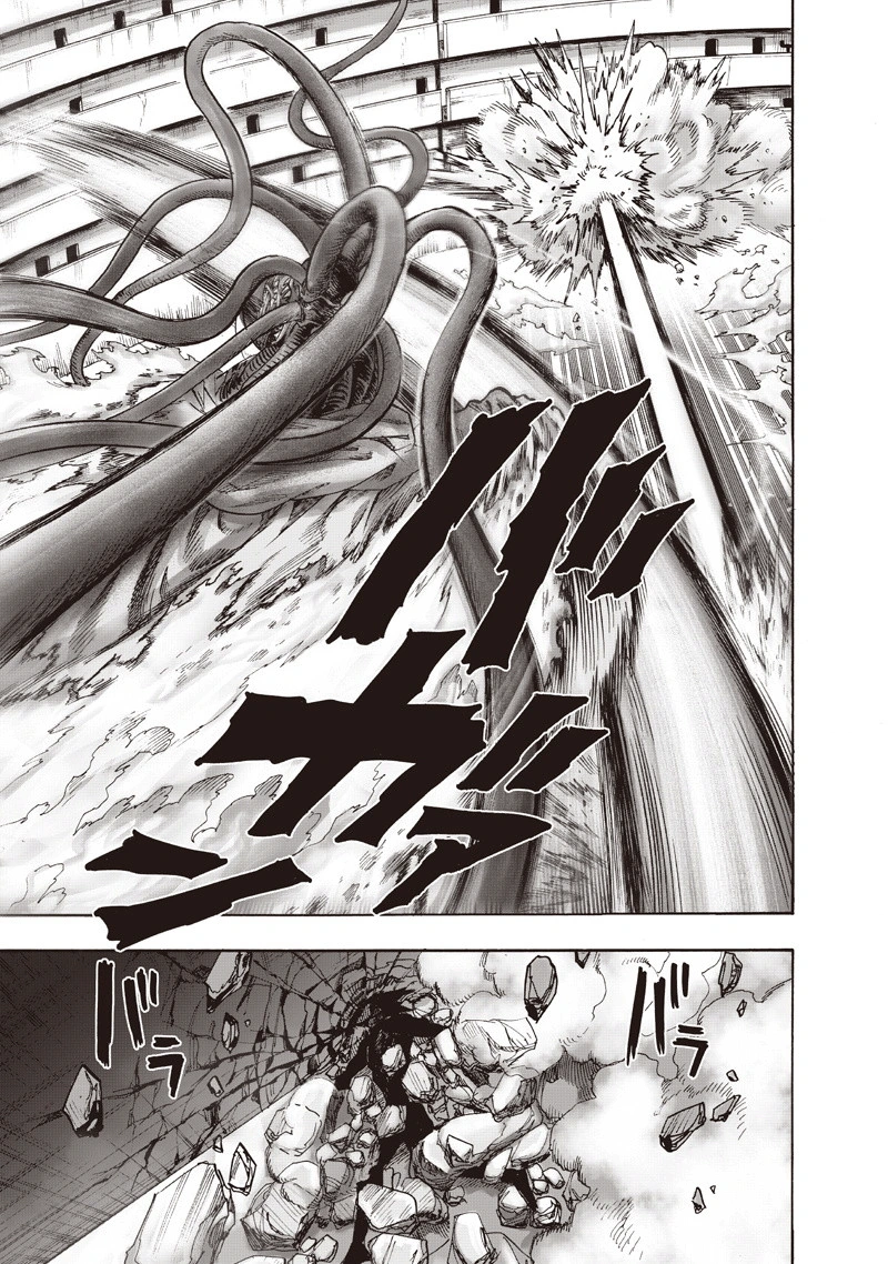 One Punch Man Manga Chapter 92 page 54 - Manhole scene