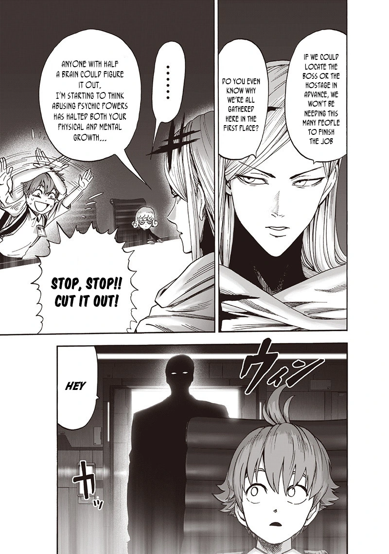 One Punch Man Manga Chapter 93 page 13 - Let's Go! scene