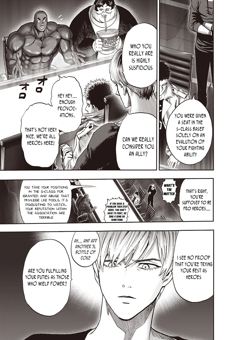 One Punch Man Manga Chapter 93 page 21 - Let's Go! scene