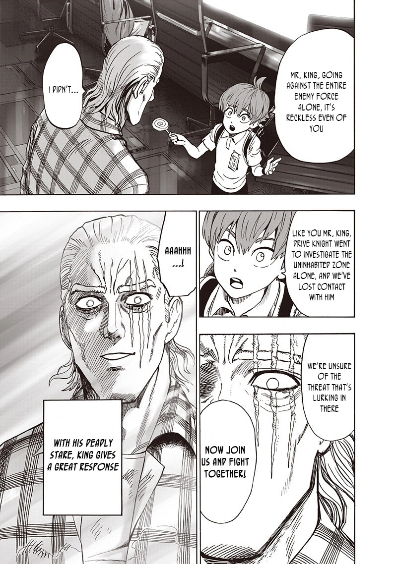 One Punch Man Manga Chapter 93 page 31 - Let's Go! scene