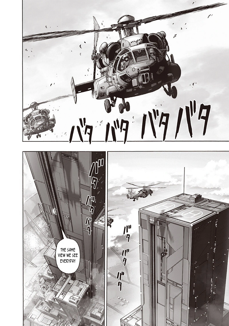One Punch Man Manga Chapter 93 page 32 - Let's Go! scene