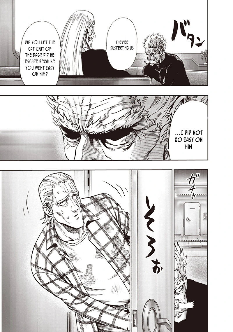One Punch Man Manga Chapter 93 page 45 - Let's Go! scene