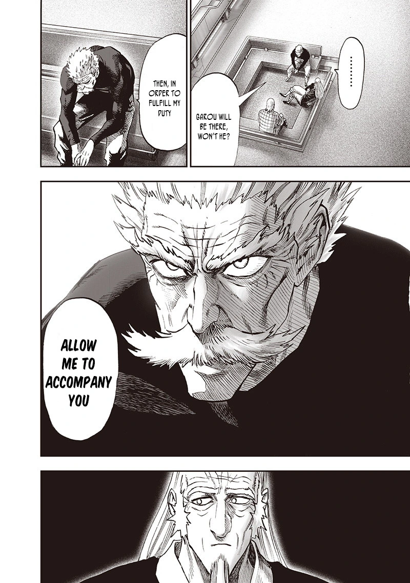 One Punch Man Manga Chapter 93 page 50 - Let's Go! scene