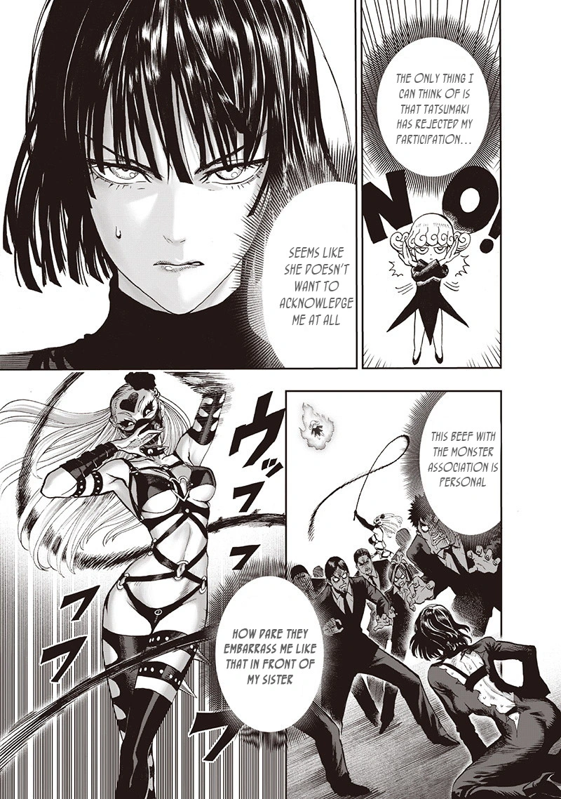 One Punch Man Manga Chapter 93 page 54 - Let's Go! scene