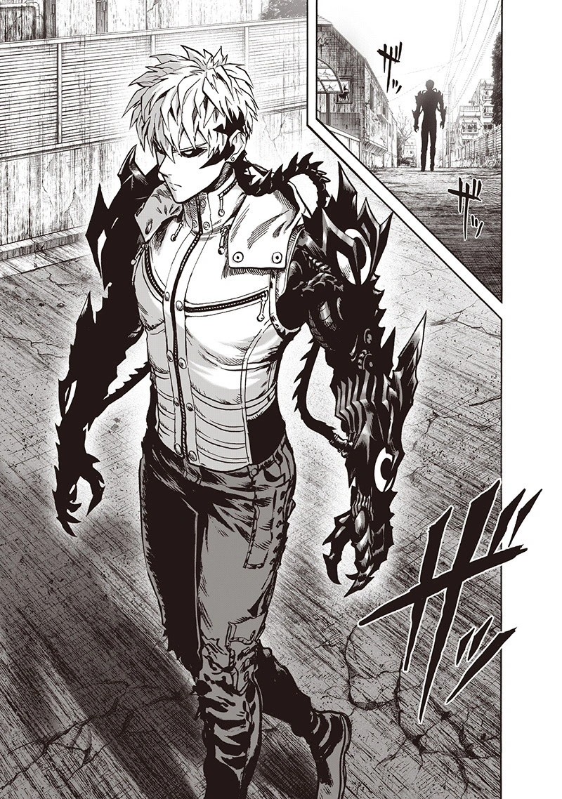 One Punch Man Manga Chapter 93 page 56 - Let's Go! scene