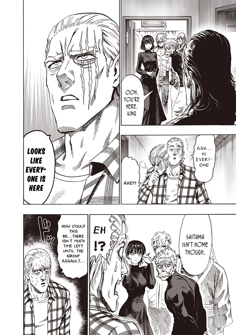 One Punch Man Manga Chapter 93 page 65 - Let's Go! scene