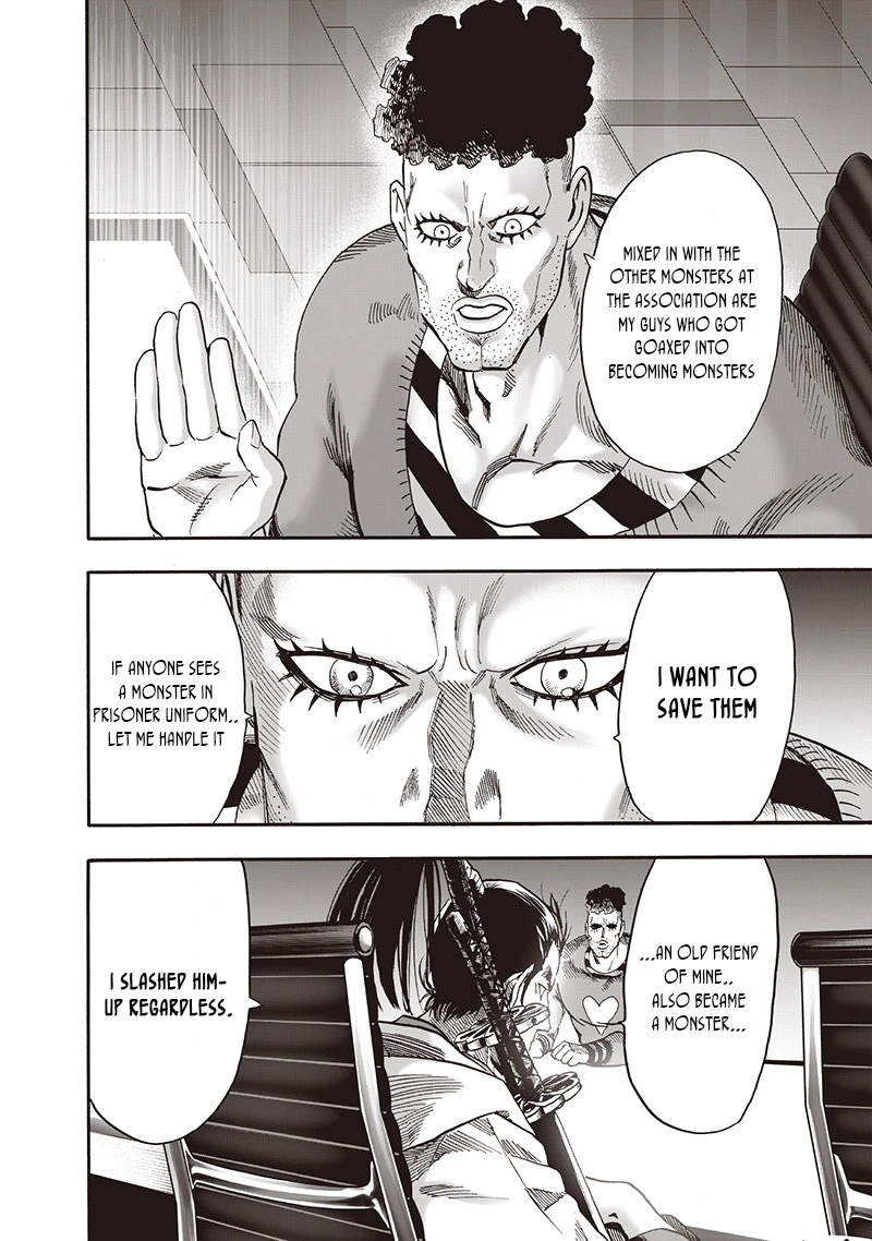 One Punch Man Manga Chapter 93 page 8 - Let's Go! scene