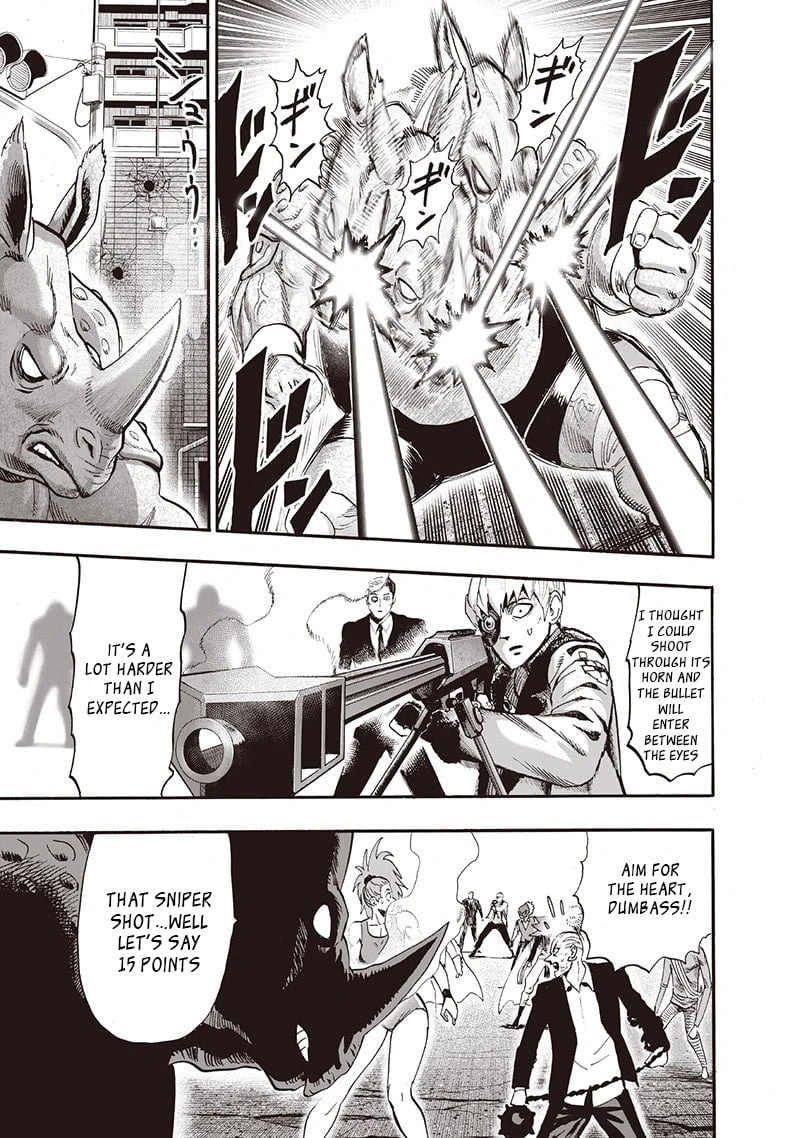 One Punch Man Manga Chapter 94 page 102 - I See scene