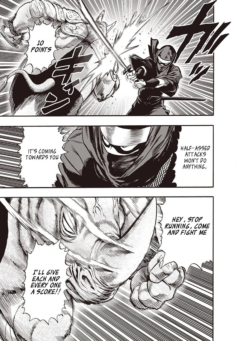 One Punch Man Manga Chapter 94 page 104 - I See scene