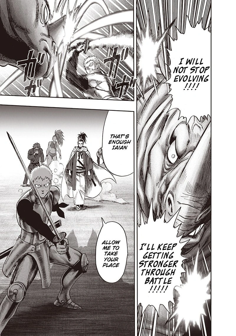 One Punch Man Manga Chapter 94 page 114 - I See scene