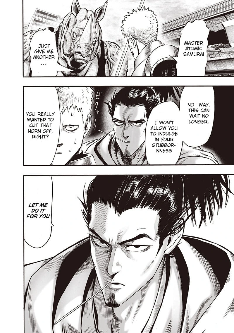 One Punch Man Manga Chapter 94 page 115 - I See scene