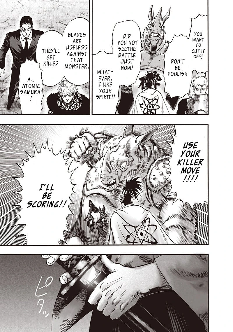 One Punch Man Manga Chapter 94 page 116 - I See scene