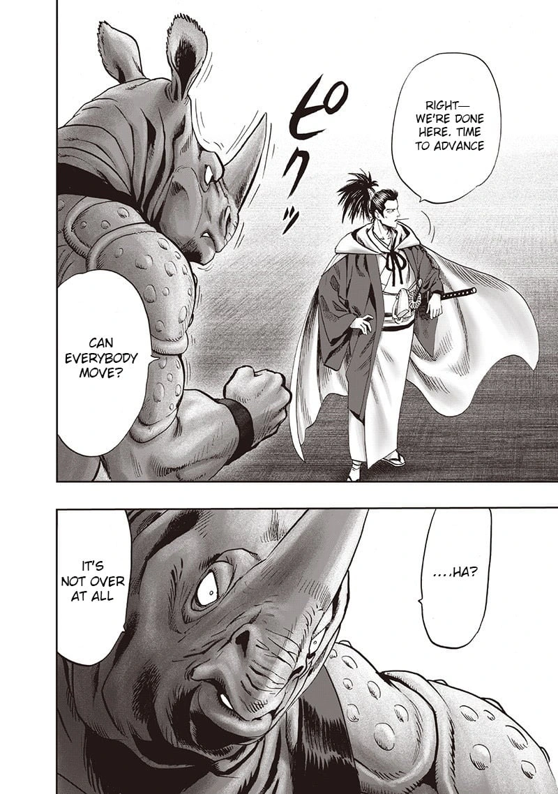 One Punch Man Manga Chapter 94 page 117 - I See scene