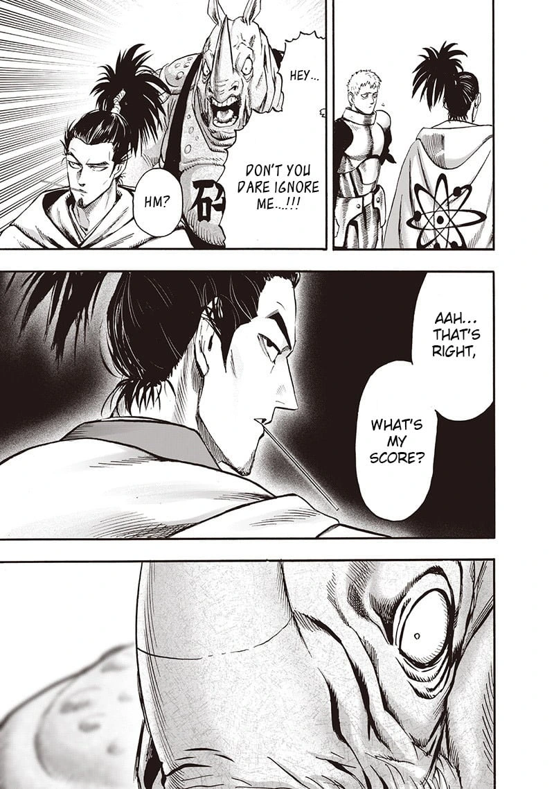 One Punch Man Manga Chapter 94 page 118 - I See scene