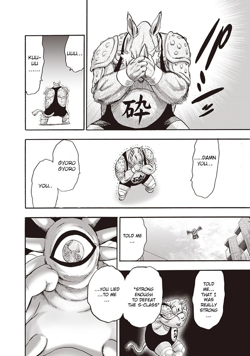 One Punch Man Manga Chapter 94 page 119 - I See scene