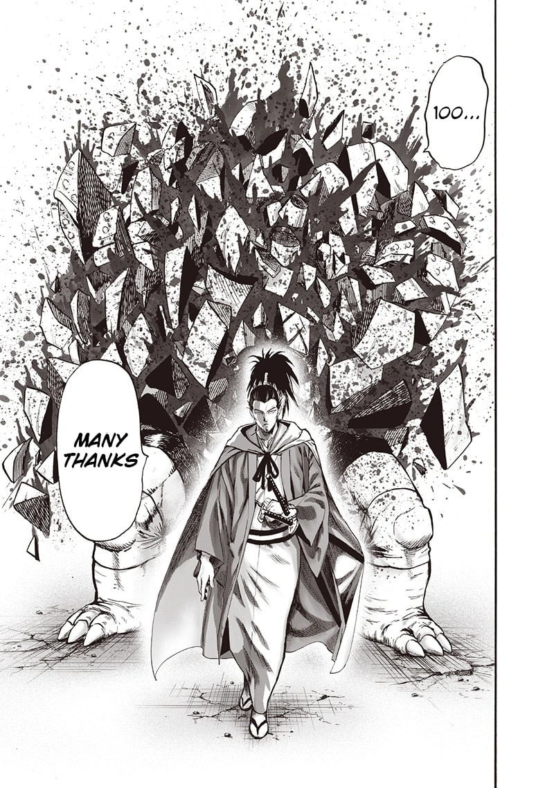 One Punch Man Manga Chapter 94 page 120 - I See scene