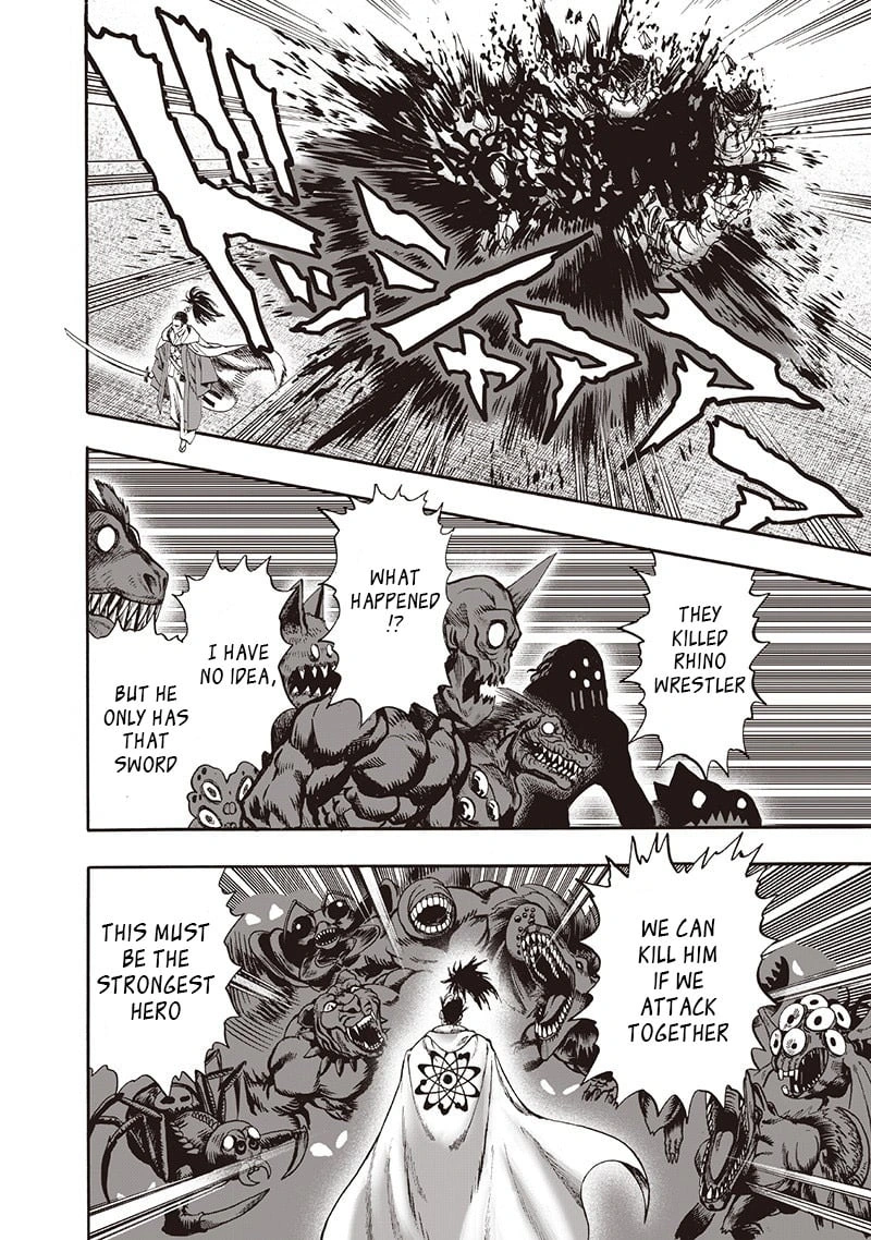 One Punch Man Manga Chapter 94 page 121 - I See scene