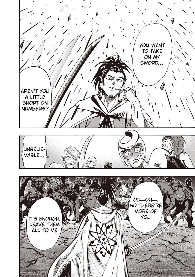 One Punch Man Manga Chapter 94 page 125 - I See scene