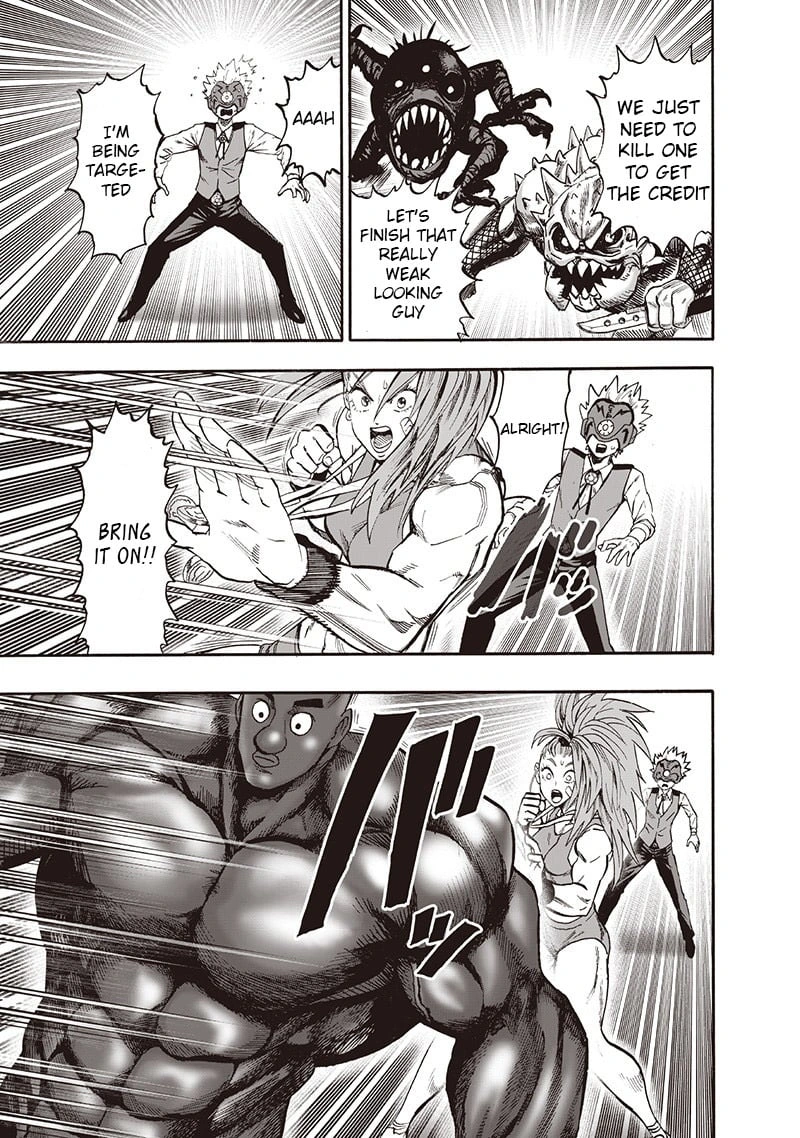 One Punch Man Manga Chapter 94 page 128 - I See scene
